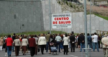 Parcela destianda al Centro de Salud de la Cortina