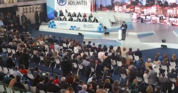 Alberto Núñez Feijoo, intervniendo en la Comisión de Economía del 18 Congreso Nacional del Partido Popular