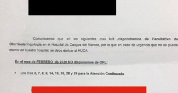 Informe Otorrinolaringología