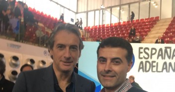 José Luis Fontaniella con el Ministro de Fomento, en el 18 Congreso Nacional del PP