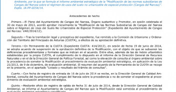 Boletín Oficial del Principado de Asturias con los tiempos de desarrollo