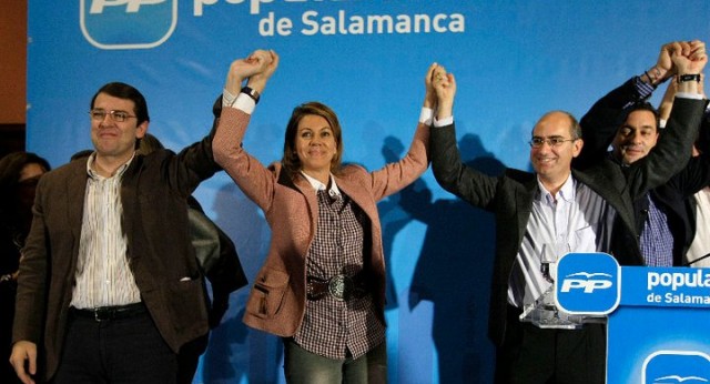 Maria Dolores de Cospedal clausura la asamblea de Alcaldes, Portavoces y Concejales del PP de Castilla y León