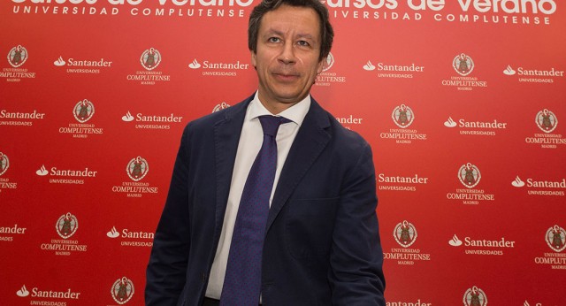 Carlos Floriano en los Cursos de Verano de El Escorial